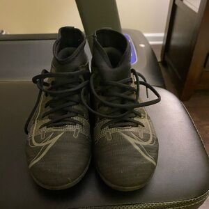 Nike Black High-Top Athletic Shoes